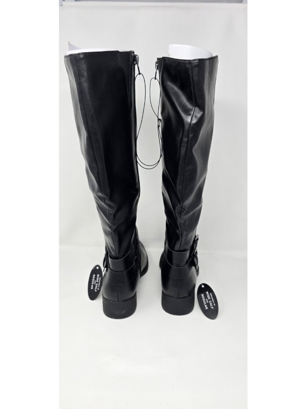 New Style & Co Maliaa Wide Calf Black Knee High Boots Women’s 8.5M - Picture 6 of 12